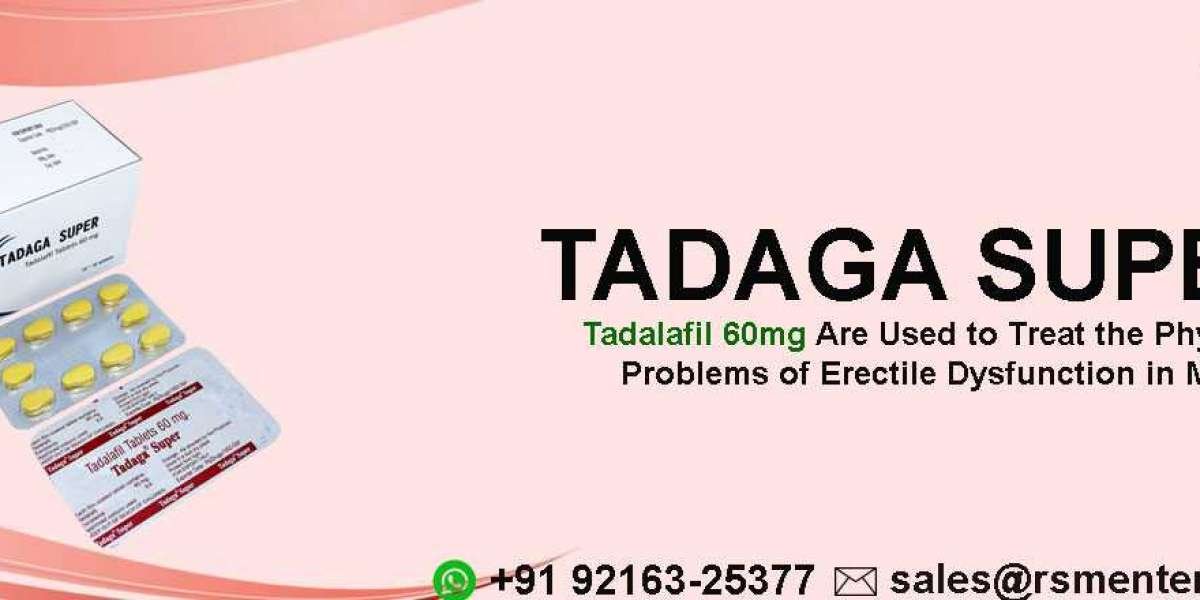 Tadaga Super: Safe Alternative To Treat ED | 50% Discount & Same Day Delivery